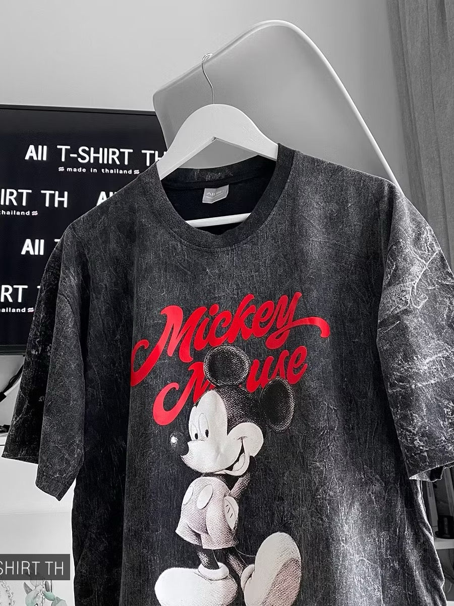 Classic Mickey Mouse Cartoon Vintage Oversized T-shirt