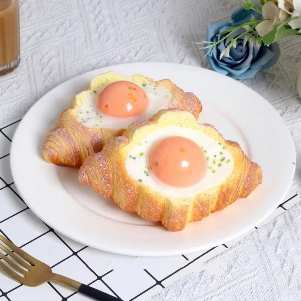 Egg Croissant Squishy