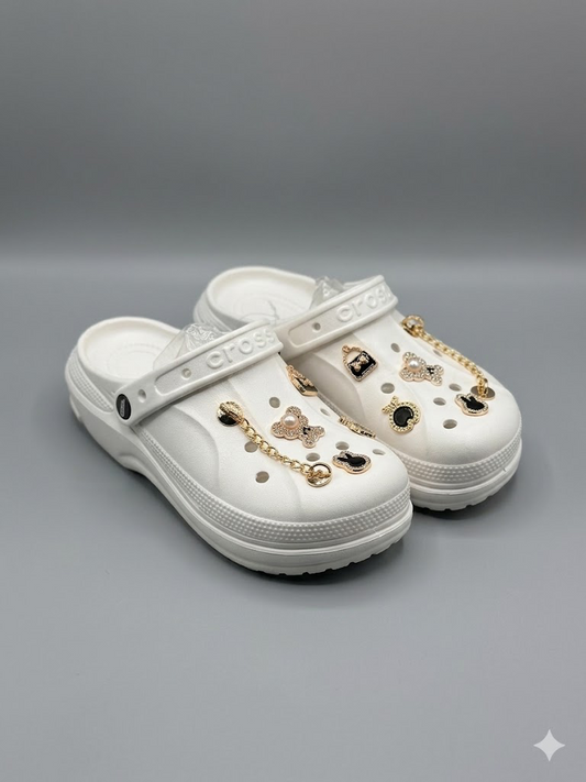 Luxe Coquette Charm Women Clogs