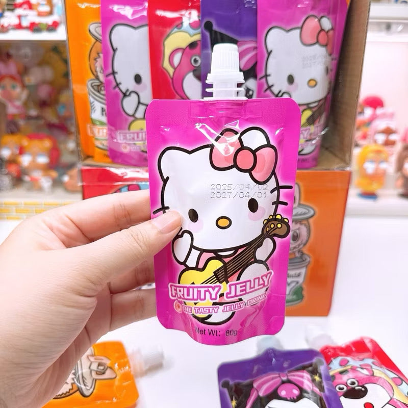 Character Fruity Jelly Pouches