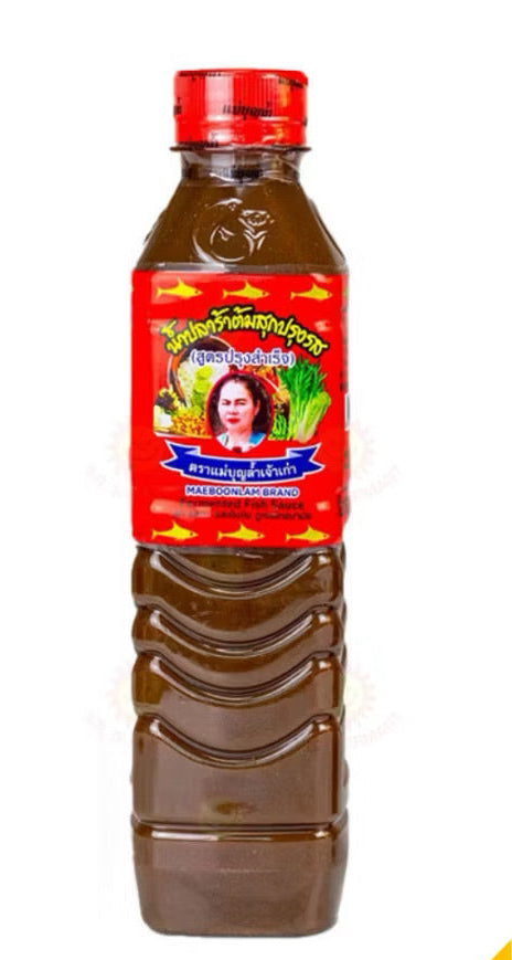 Mae Boonlam Brand Fermented Fish Sauce (Nam Pla Ra)