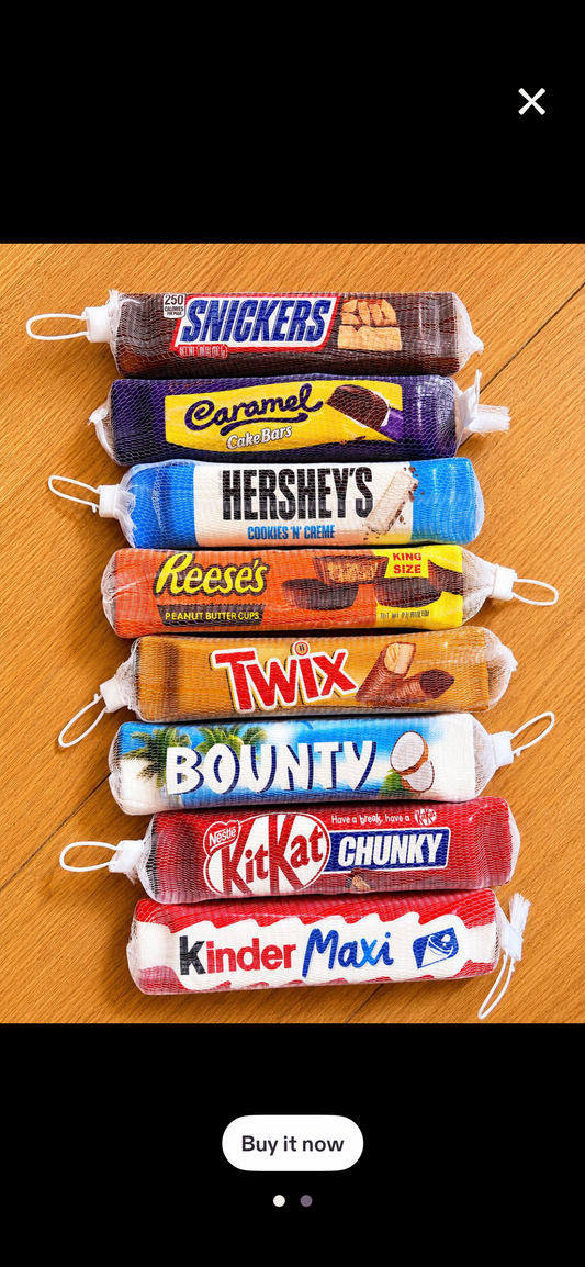 Jumbo Candy Bar Squishies