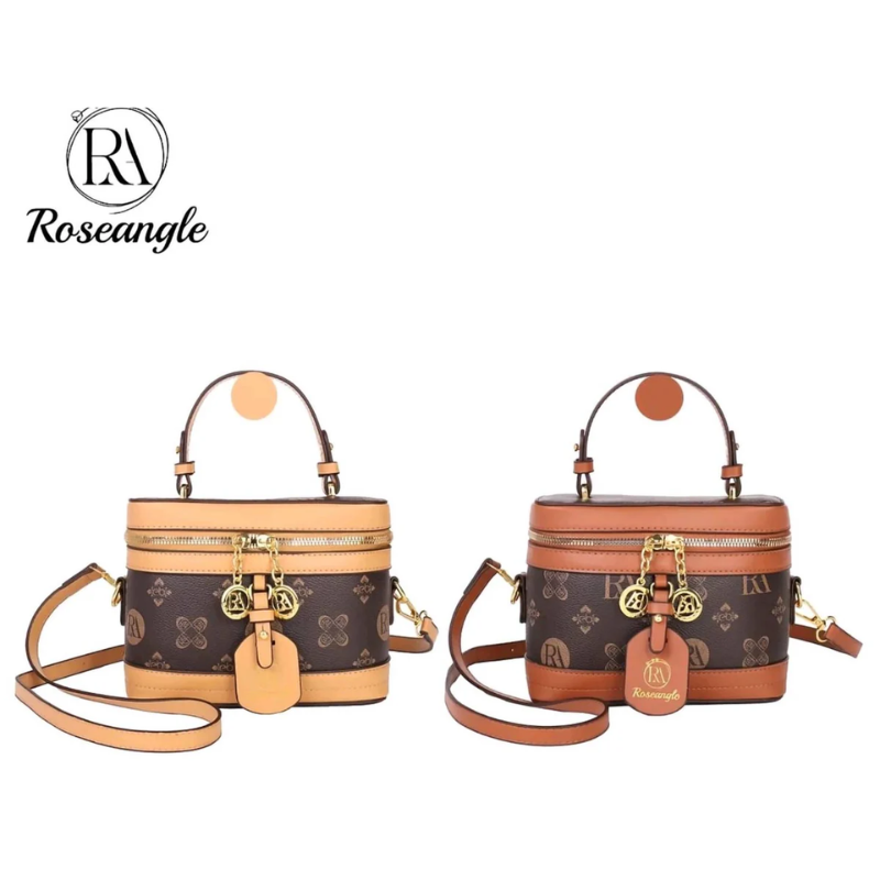 Cream Roseangle Vanity Crossbody bag by Kxh Official Store featuring a sleek design and adjustable strap.