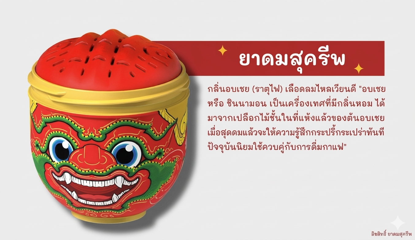 Sukhreep Thai Herbal Inhaler