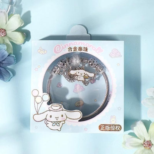Officially licensed Sanrio character charm bracelets