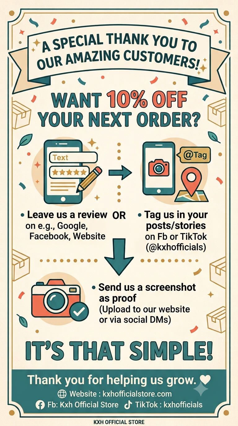 Our Way of Saying Thank You: Unlock Your 10% Off Coupon