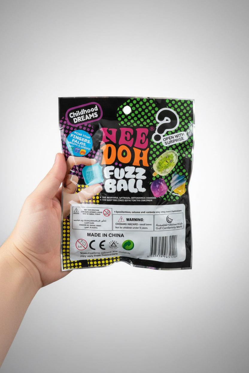 NeeDoh Fuzz Ball blind bags