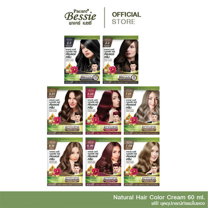 Pacare Bessie Natural Hair Color Cream