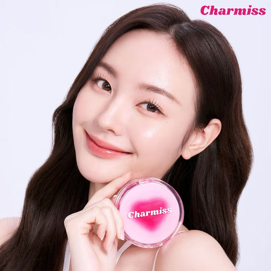 Charmiss Charming Glow Airy Cushion SPF50+ PA++++ – Medium Coverage Dewy Foundation with Blue Light Protection