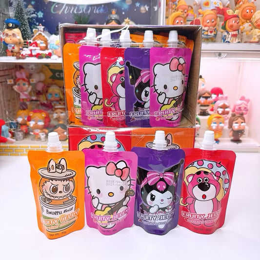 Character Fruity Jelly Pouches