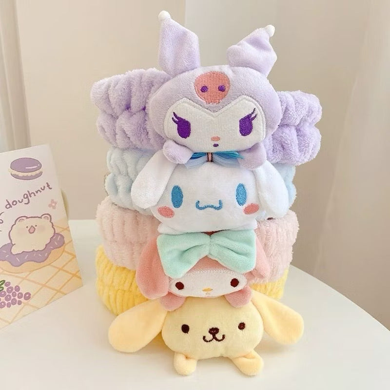 Cute Sanrio character headband from Kxh Official Store featuring colorful plush design and playful character details.