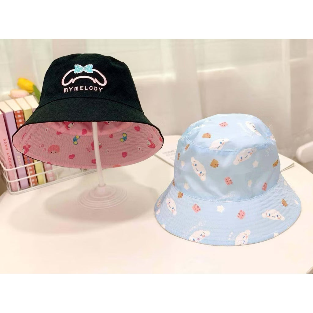 2-in-1 Reversible Sanrio Bucket Hats🎀✨