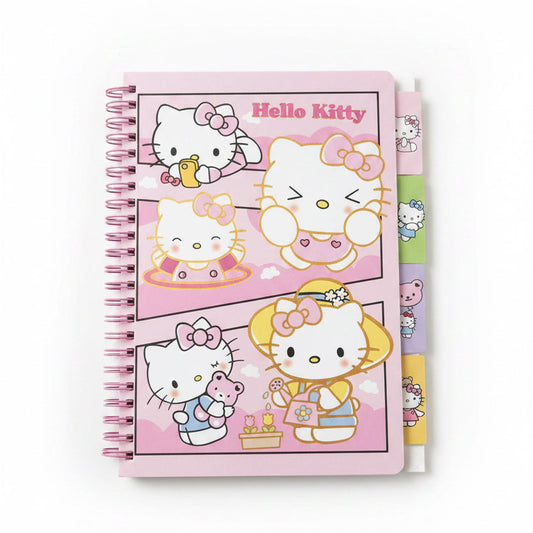 Sanrio Pastel Comic Panel Spiral Notebook Collection