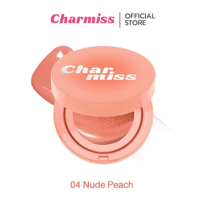 Charmiss Juicy Cheek Cushion Blush SPF 15 PA+++ | Long-Lasting Dewy Cheek Tint & Korean Makeup