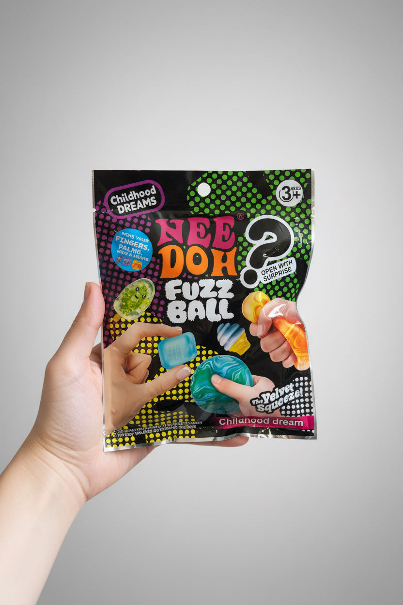 NeeDoh Fuzz Ball blind bags