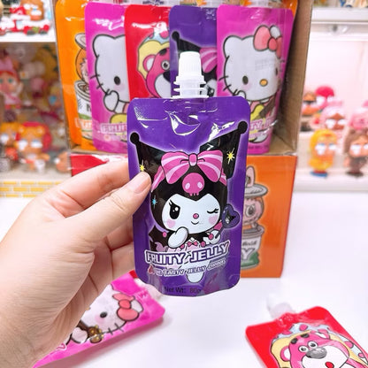 Character Fruity Jelly Pouches