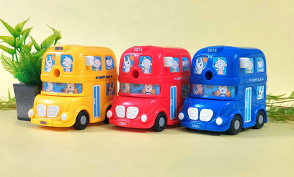 Happy Bus Pencil Sharpener
