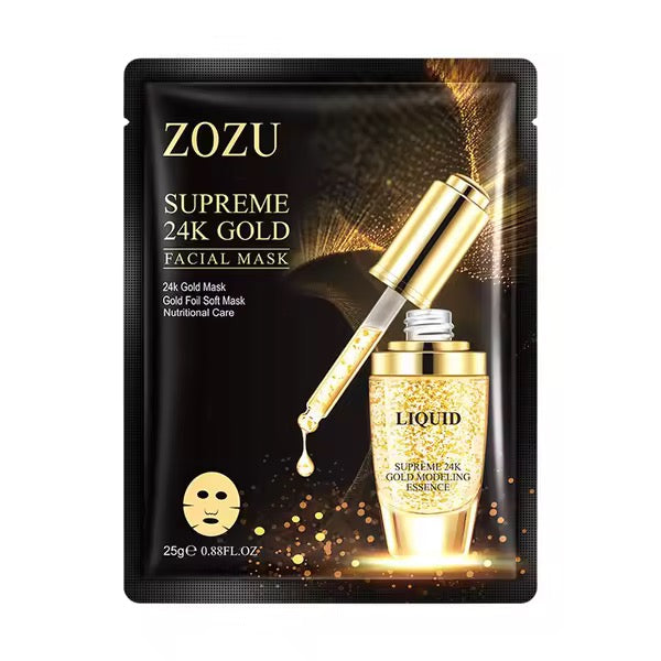 ZOZU Supreme 24K Gold Foil Soft Facial Mask (25g)