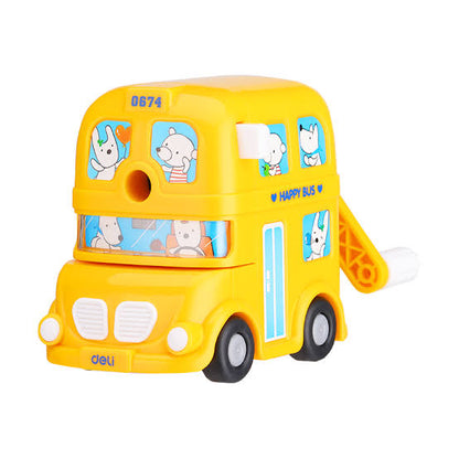 Happy Bus Pencil Sharpener