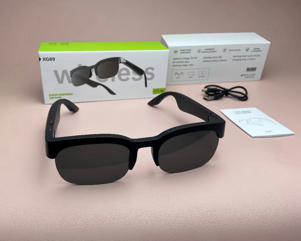 XG89 Wireless Glasses Headphones