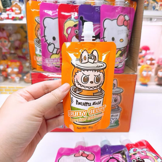 Character Fruity Jelly Pouches