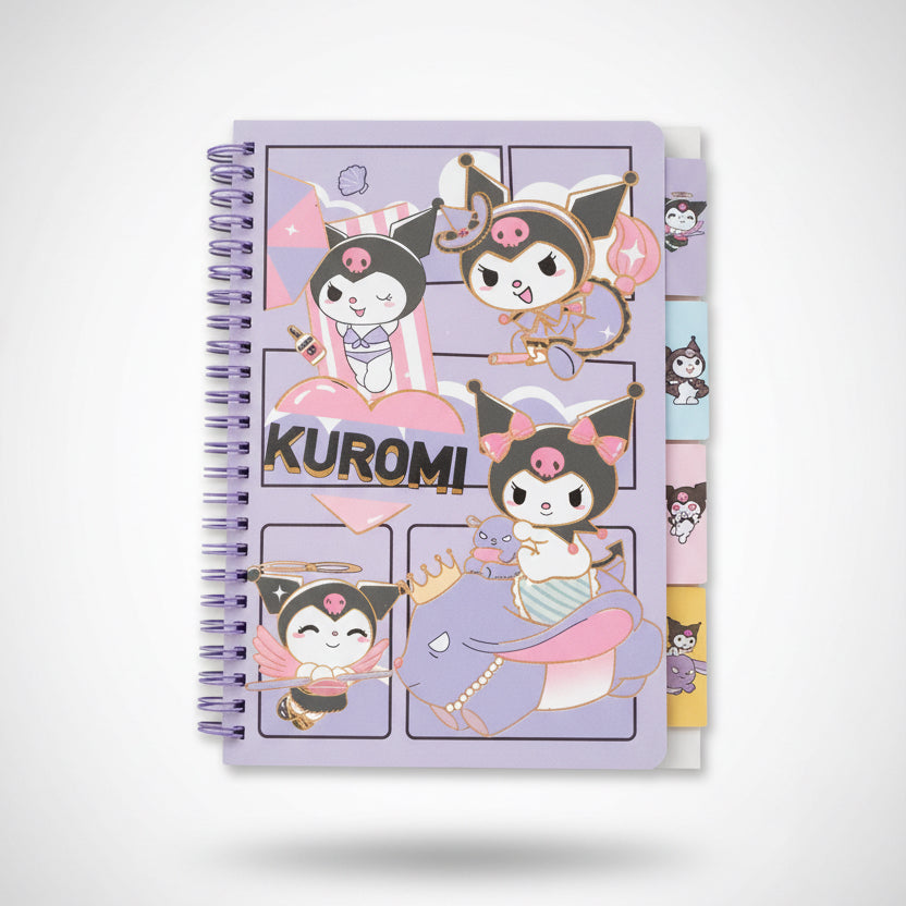 Sanrio Pastel Comic Panel Spiral Notebook Collection