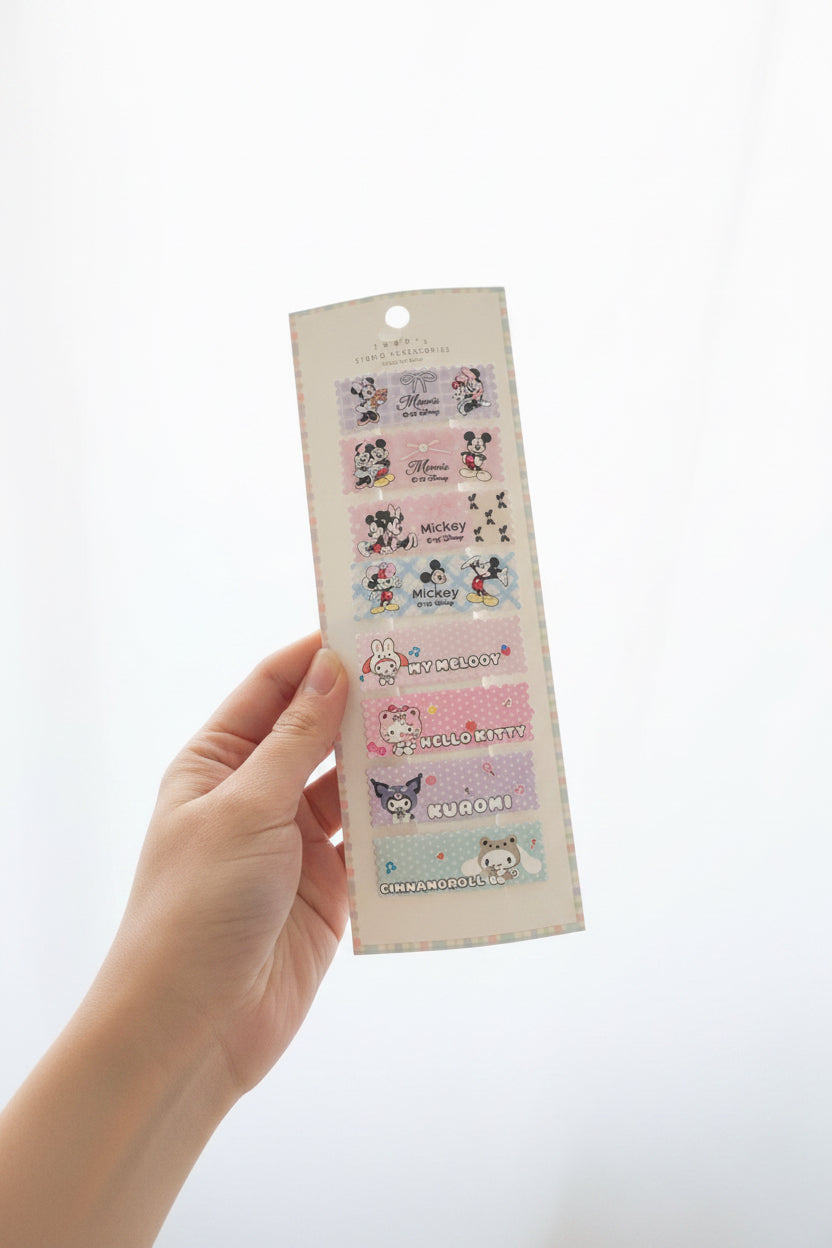 Sanrio Soft Girl Pastel Hair Clip Pack