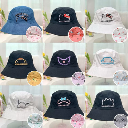 2-in-1 Reversible Sanrio Bucket Hats🎀✨