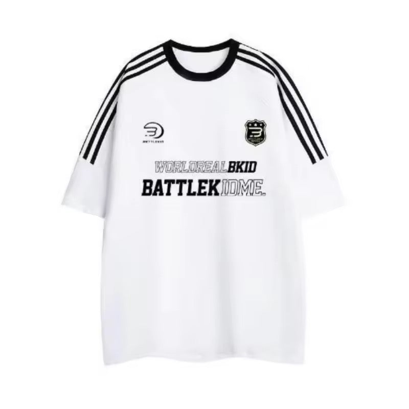 Battle Me Oversized Streetwear Graphic Jersey Tee