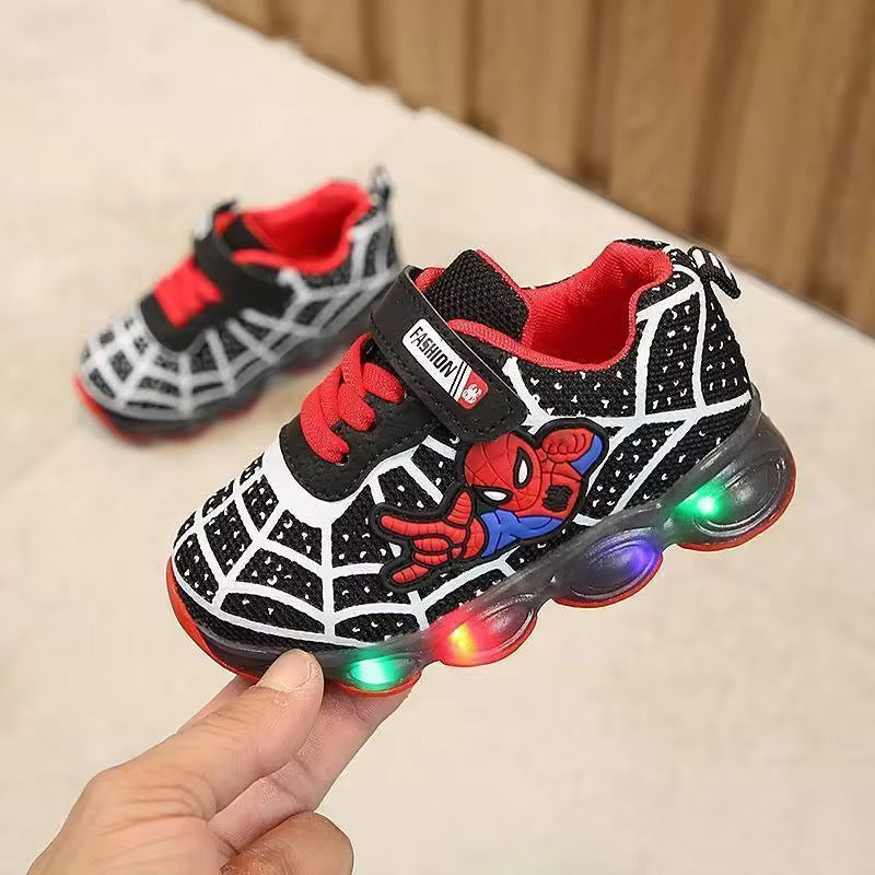 Spider-Man LED Light-Up Sneakers