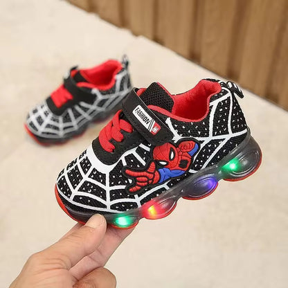 Spider-Man LED Light-Up Sneakers