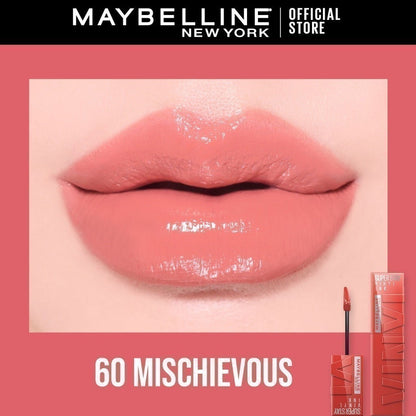 Maybelline Super Stay Vinyl Ink Liquid Lipstick | 16HR Wear, Transfer-Proof & Shine Finish