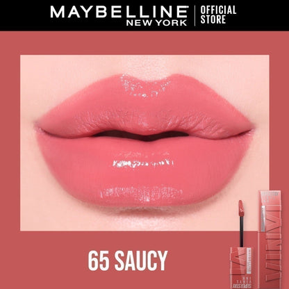 Maybelline Super Stay Vinyl Ink Liquid Lipstick | 16HR Wear, Transfer-Proof & Shine Finish