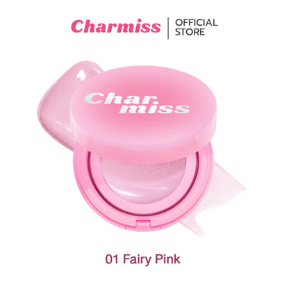 Charmiss Juicy Cheek Cushion Blush SPF 15 PA+++ | Long-Lasting Dewy Cheek Tint & Korean Makeup