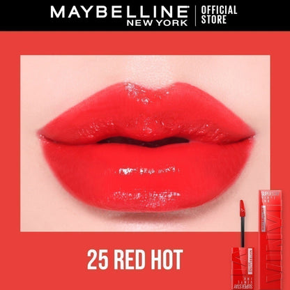 Maybelline Super Stay Vinyl Ink Liquid Lipstick | 16HR Wear, Transfer-Proof & Shine Finish