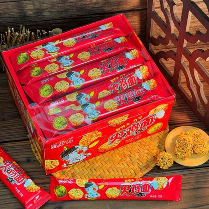 Spicy Chicken Noodle Bites