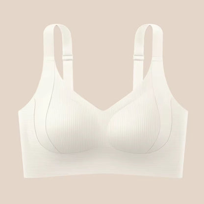 Seamless ribbed bralette from Kxh Official Store featuring soft fabric, snug fit, and stylish ribbed texture for comfortable wear.