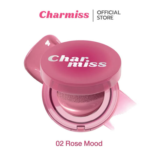 Charmiss Juicy Cheek Cushion Blush SPF 15 PA+++ | Long-Lasting Dewy Cheek Tint & Korean Makeup