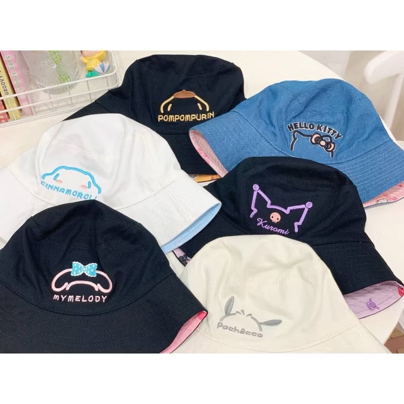 2-in-1 Reversible Sanrio Bucket Hats🎀✨