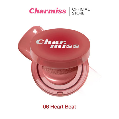 Charmiss Juicy Cheek Cushion Blush SPF 15 PA+++ | Long-Lasting Dewy Cheek Tint & Korean Makeup