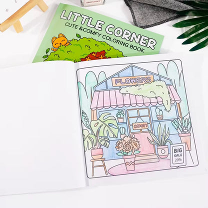 Fuzzy Buddies Coloring Book