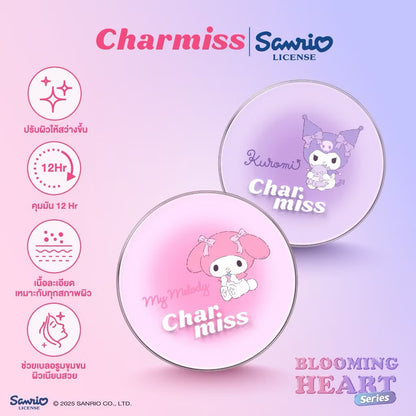 Charmiss x Sanrio Blooming Heart Series Loose Powder – My Melody & Kuromi Oil Control Translucent Powder