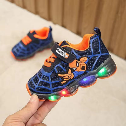 Spider-Man LED Light-Up Sneakers