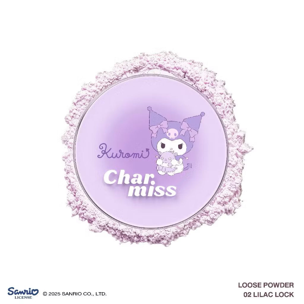 Charmiss x Sanrio Blooming Heart Series Loose Powder – My Melody & Kuromi Oil Control Translucent Powder