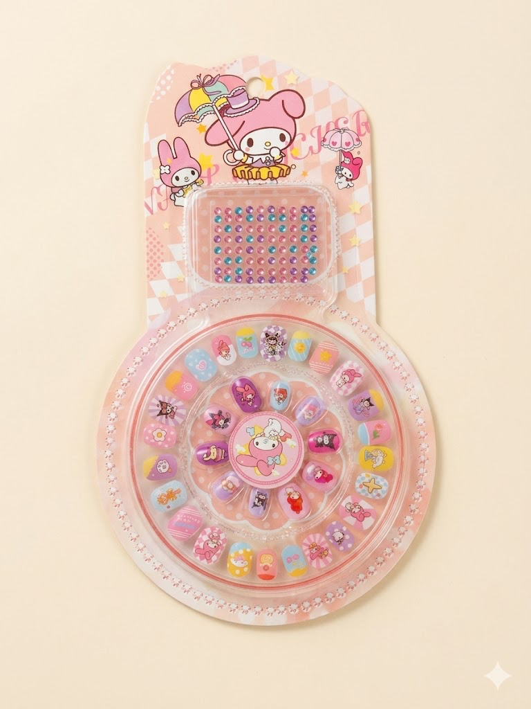 Sanrio press-on nail kits