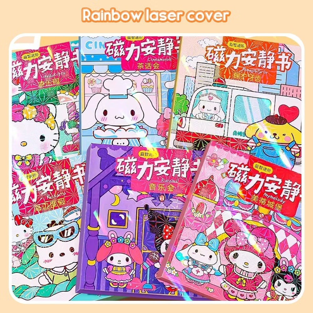 Sanrio Magnetic Quiet Book & Dress-Up Play Set