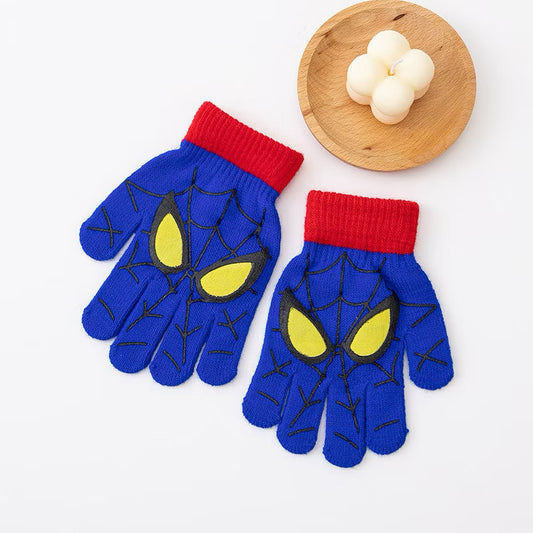 Spider-Man knit gloves
