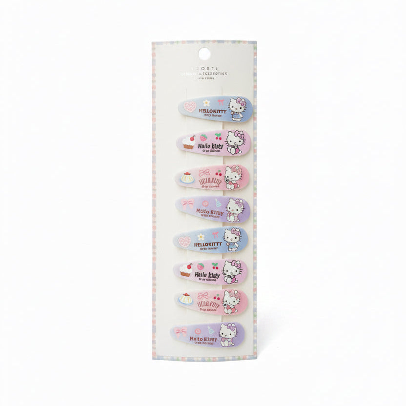Sanrio Soft Girl Pastel Hair Clip Pack