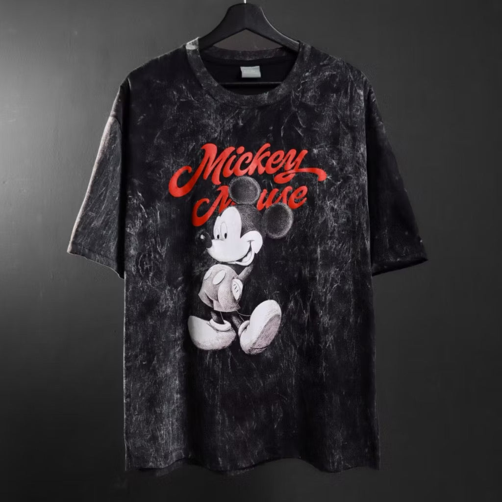 Classic Mickey Mouse Cartoon Vintage Oversized T-shirt