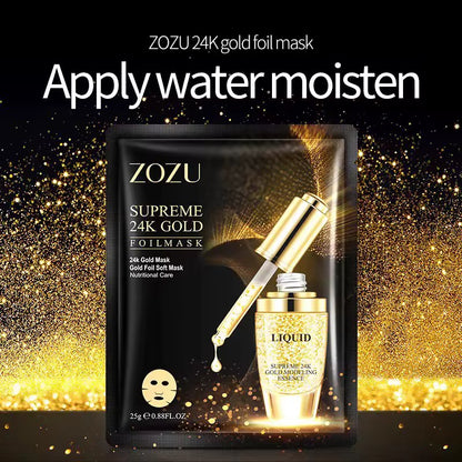 ZOZU Supreme 24K Gold Foil Soft Facial Mask (25g)